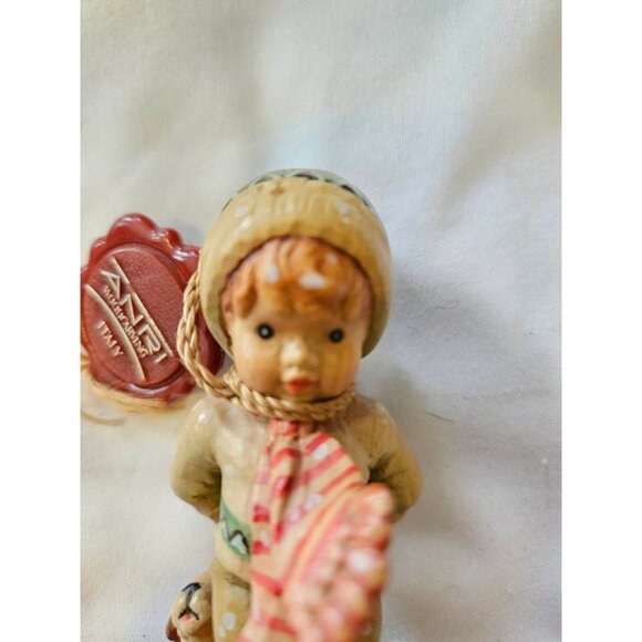 Rare ANRI Hand-Carved Figurine Made in Italy by Sarah Kay - Picture 7 of 8